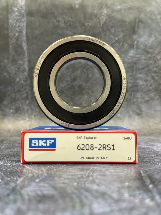 Подшипник SKF 6208-2RS1 40*80*18 Италия, 40x80, фото 2