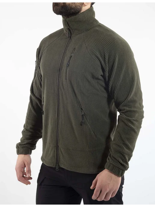 VAV Wear Кофта мужская флисовая тактическая, зеленый, фото 2