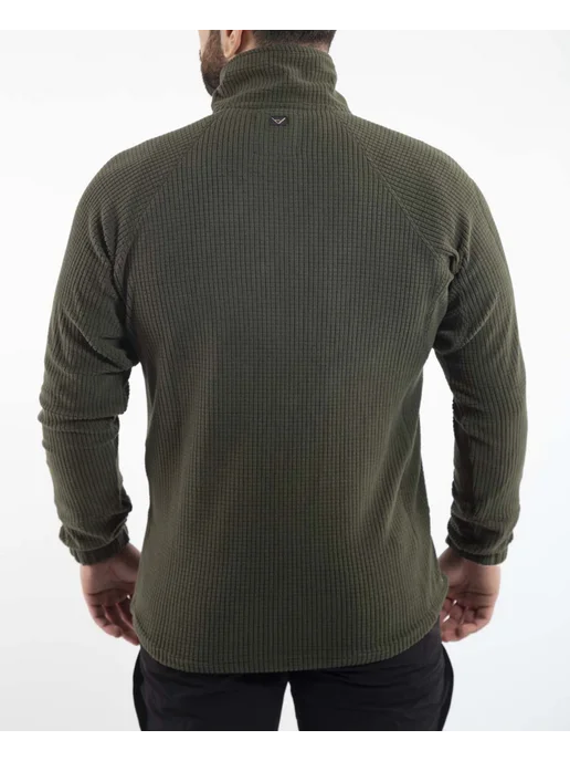 VAV Wear Кофта мужская флисовая тактическая, зеленый, фото 4