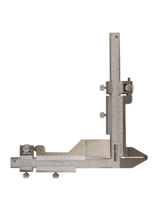 Debever Machining Solutions Штангензубомер M1-26, 0.02 мм, вариант, фото 3
