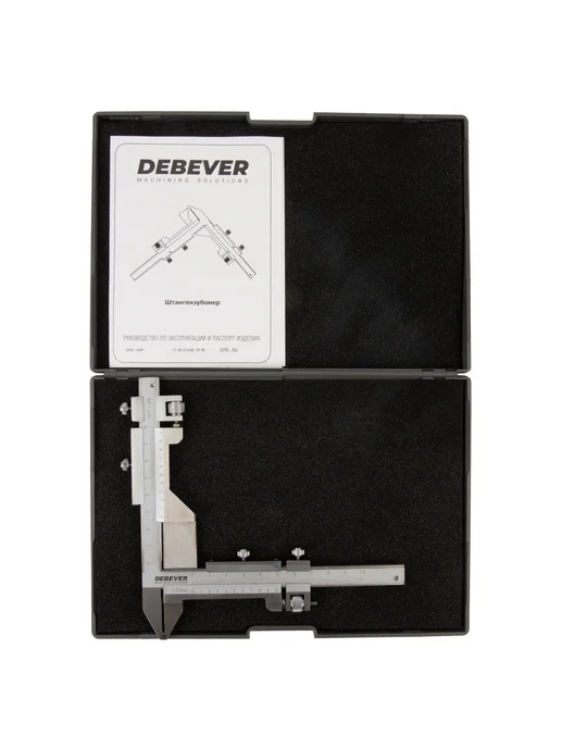 Debever Machining Solutions Штангензубомер M1-26, 0.02 мм, вариант, фото 4