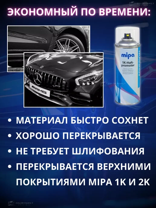 mipa Адгезионный грунт усилитель универсальный 400мл, 400 мл, фото 8