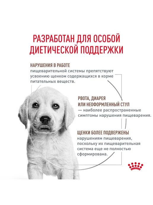 Сухой корм Royal canin Гастроинтестинал Паппи для собак, щенки, 1 кг, фото 3