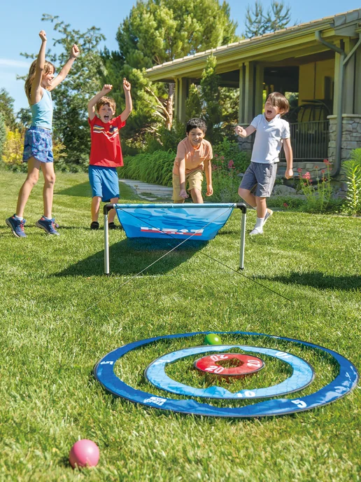 HAPE Игровой набор "Ниндзя" Летающие рыбки, для игры на улице, синий