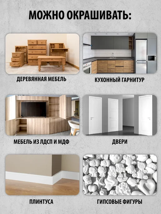 SOLEX Краска для мебели и интерьера без запаха Северное море, синий, фото 8