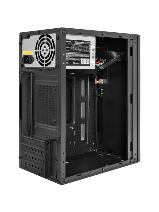 EXEGATE Корпус Minitower BAA-308U2 EX297994RUS, черный, фото 2