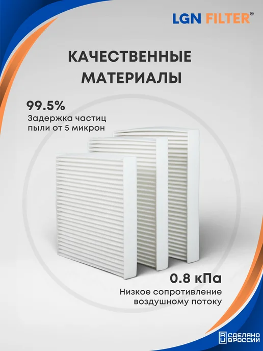 LGNFILTER Салонный фильтр Шкода Октавия, Кодиак, Тигуан 2, вариант, фото 6