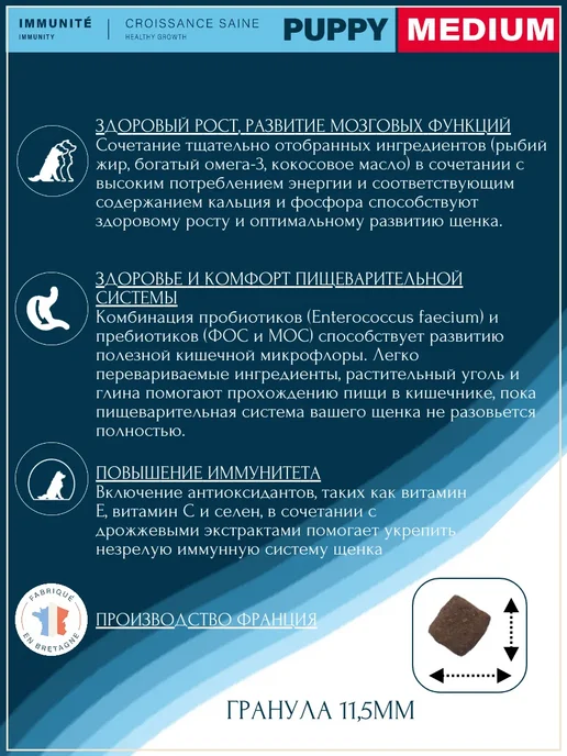 Сухой корм Flatazor Беременных Франция для собак, средние, щенки, 12 кг, фото 2
