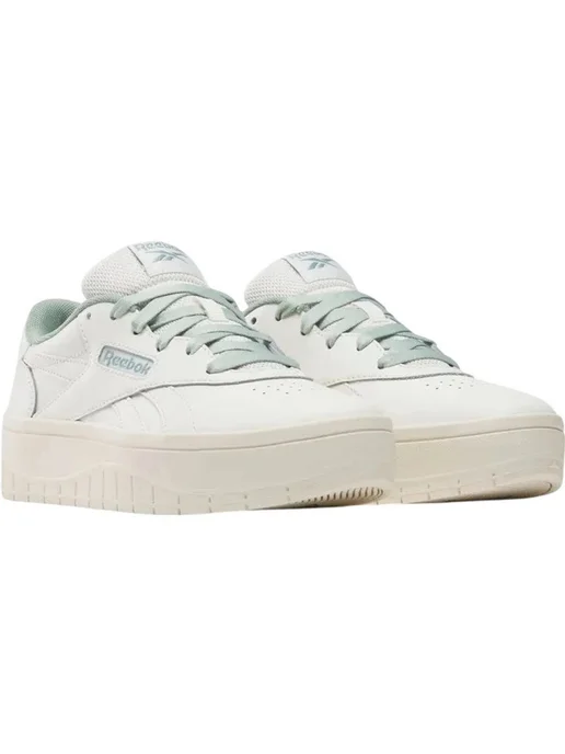 Reebok Кеды Court Advance, зеленый, фото 4