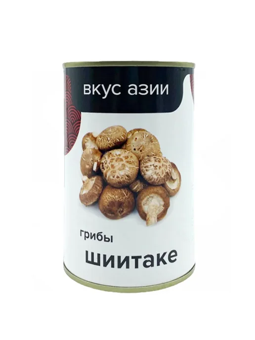 Вкус Азии Грибы шиитаке консервированные для мисо супа, 400 г, 400 г, фото 2