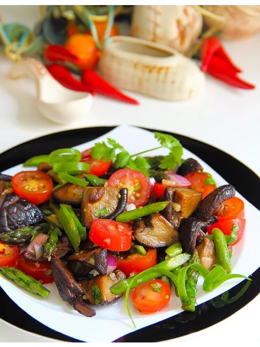 Вкус Азии Грибы шиитаке консервированные для мисо супа, 400 г, 400 г, фото 4