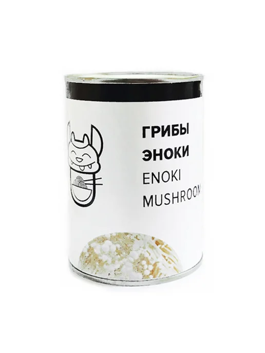 Вкус Азии Грибы золотые нити эноки консервированные, 400 г, 400 г, фото 2