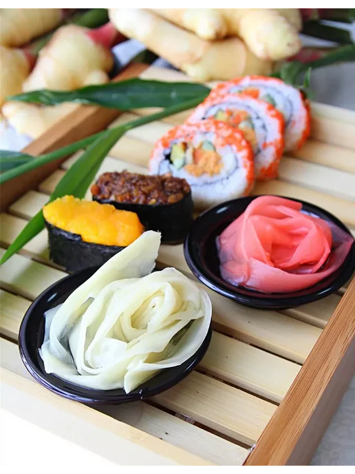 Tabuko Имбирь маринованный белый премиум для суши, 1 кг, 1 кг, фото 4