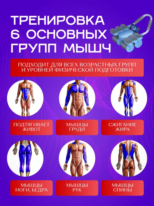 KUQUAY Ролик для пресса с возвратным механизмом, черный, фото 4