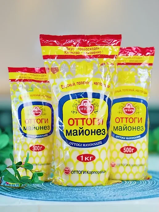 Ottogi Майонез натуральный премиум Золотой, 500 г, 500 г, фото 3