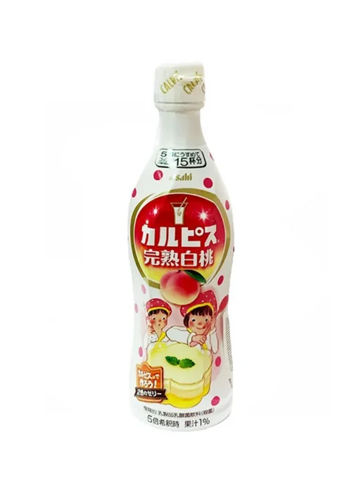 Calpis Концентрат для напитков сливочный персиковый вкус, 470 мл, 470 мл, фото 2