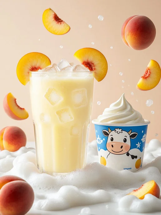 Calpis Концентрат для напитков сливочный персиковый вкус, 470 мл, 470 мл, фото 5