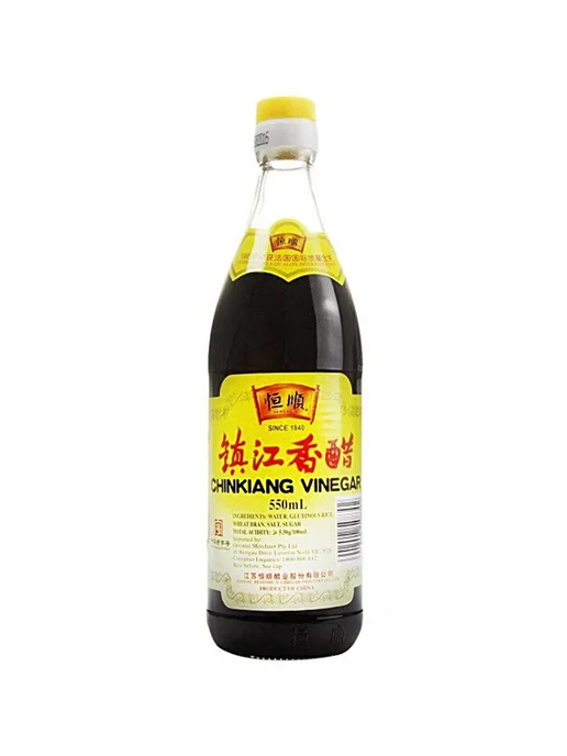 Chinkiang Уксус рисовый темный, 550 мл, 550 мл