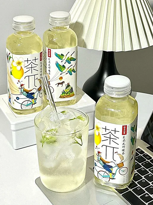 NONGFU SPRING Холодный чай улун с соком медового персика, 500 мл, 500 мл, фото 2