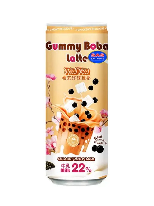 O’s Bubble Напиток бабл ти Gummy Boba Latte тайский чай, 470 мл, 470 мл, фото 2