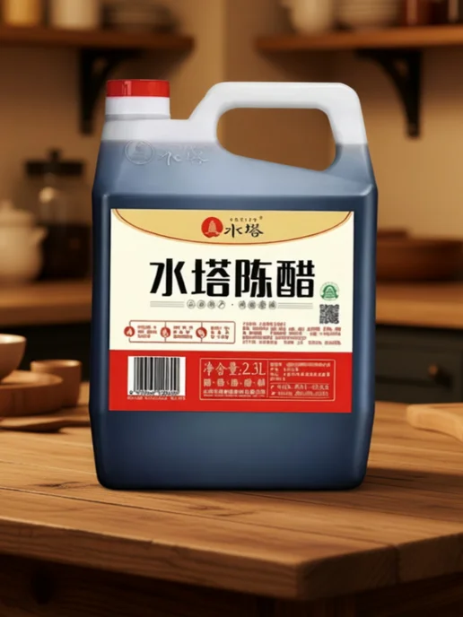 Shuita Уксус Шаньсийский рисовый темный, 2.3 л, 2,3 л