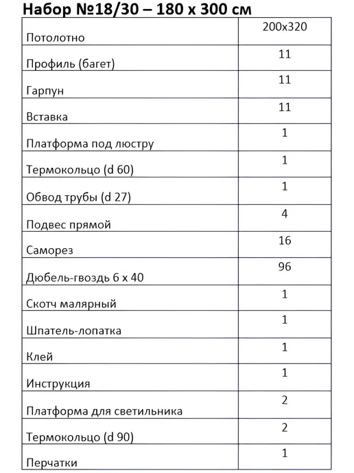 Потолочный папа Натяжной потолок 300x400 без нагрева белый — своими руками, 180x300, фото 8