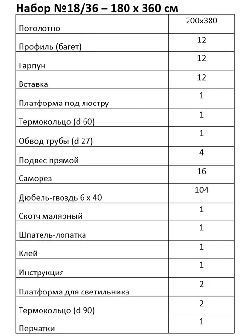Потолочный папа Натяжной потолок 300x400 без нагрева белый — своими руками, 180x360, фото 8