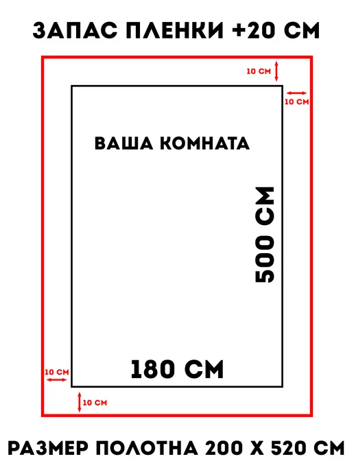 Потолочный папа Натяжной потолок 300x400 без нагрева белый — своими руками, 180x500, фото 3
