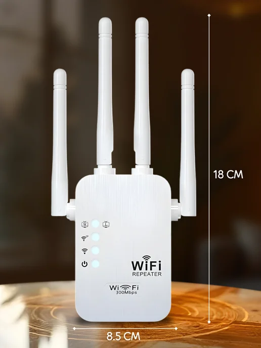 SouthShop Усилитель wi-fi, расширитель зоны покрытия сигнала, белый, фото 6