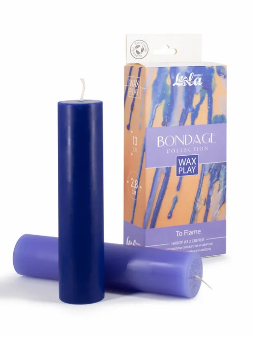 lola games Свеча «Wax Play To Warm Up», Набор из 2 свечей, фото 2