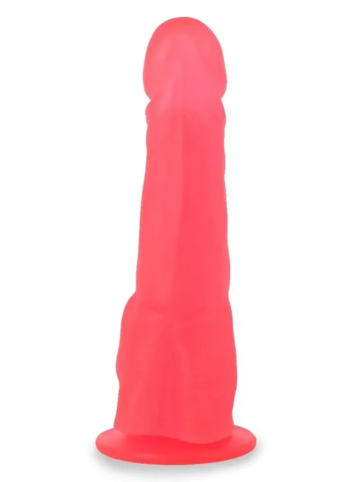 LOVETOY (А-Полимер) Розовый фаллоимитатор на присоске - 18,8 см, розовый, фото 4