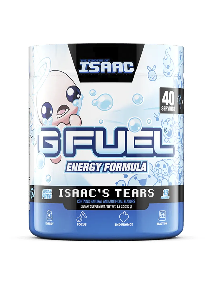 Сухой энергетик Isaac&x27;s Tears(Виноград, Ананас), 40 порций, GFUEL 