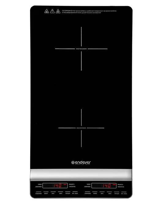 Endever Плитка индукционная с двумя конфорками IP-67, черный, фото 8