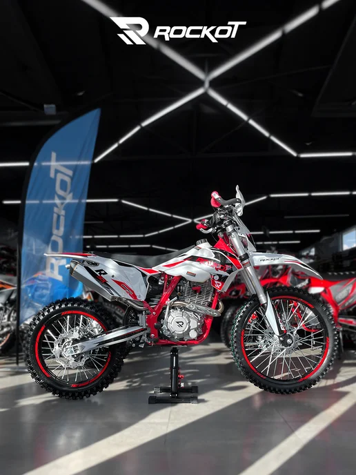 Мотоцикл эндуро ROCKOT R5X Rampage (300cc, ZS175FMM (CB300F), 21/18), черный, фото 4