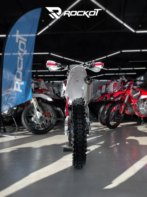 Мотоцикл эндуро ROCKOT R5X Rampage (300cc, ZS175FMM (CB300F), 21/18), черный, фото 6