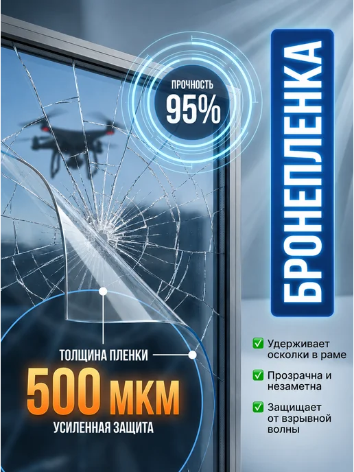 Infinity Dreams ПЭТ лист прозрачный монолитный в рулоне 0.5 мм - 12 метров, вариант, фото 4