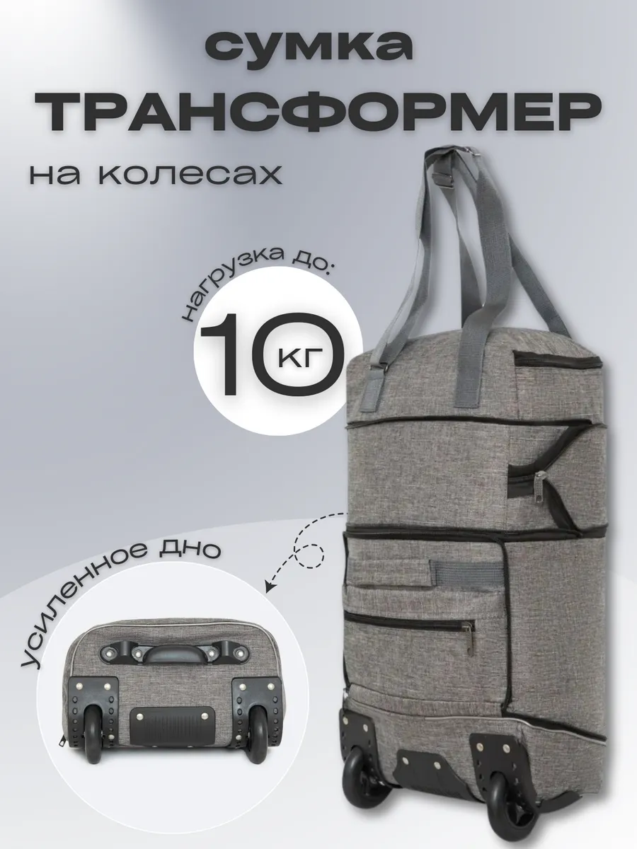 сумка хозяйственная на колесах