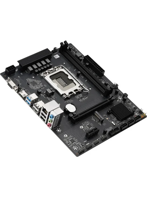 Maxsun Материнская плата MS-Challenger B760M-F WIFI LGA1700 Intel B, черный, в упаковке 1 кг, фото 6
