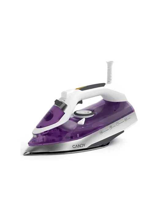 Утюг паровой Candy 2700Вт CI-105 ,60 г/мин , керамическая подошва, 160 г, фиолетовый, фото 2