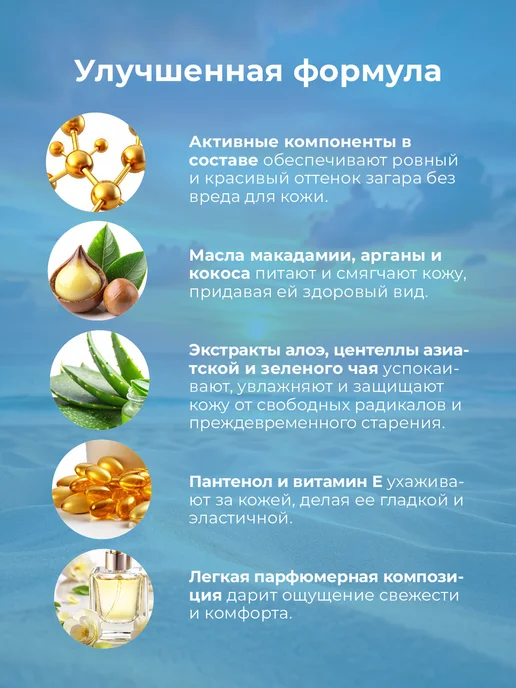 YARCHE Крем для солярия с бронзатором для загара 30Х 125мл, 125 мл, фото 5