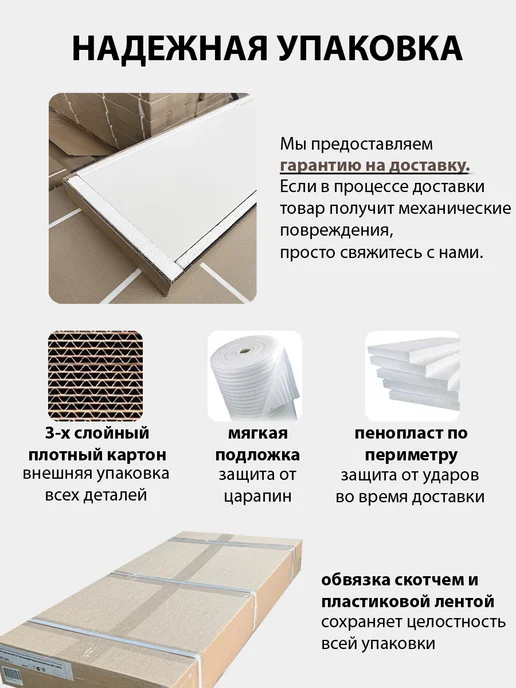 StroyKa Тумба подвесная с ящиками консоль Белый матовый, бежевый, фото 7