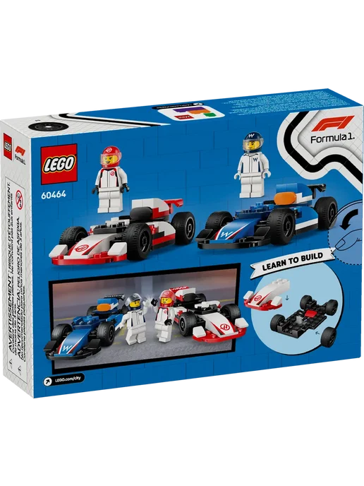 LEGO Конструктор Сity 60464 Formula 1, синий, фото 2