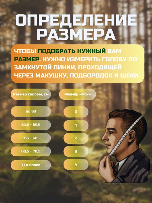 Противогаз ГП-5, серый, фото 4
