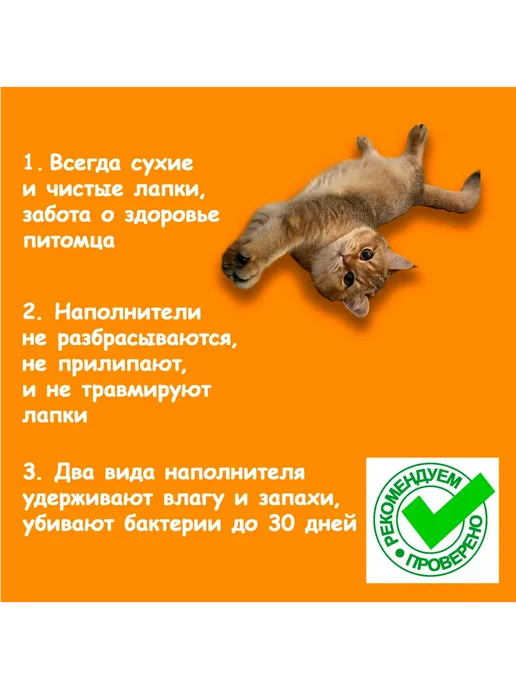 Лоток с наполнителем для кошачьего туалета, вариант, фото 7