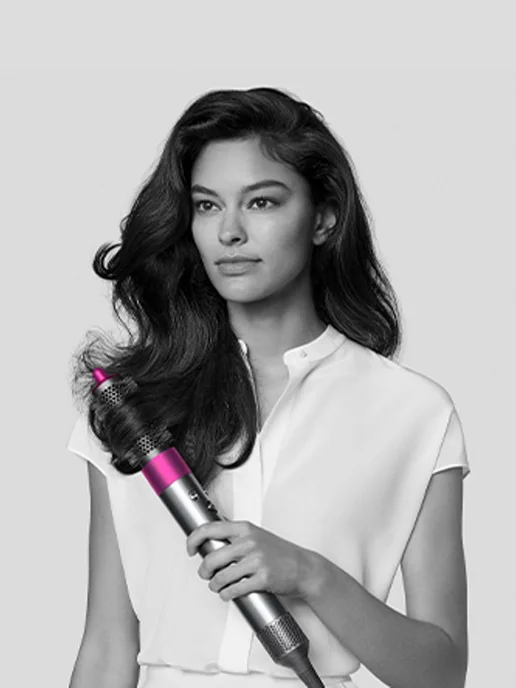 Насадка круглая щетка браш 38мм Фуксия для стайлера Dyson, вариант, фото 2