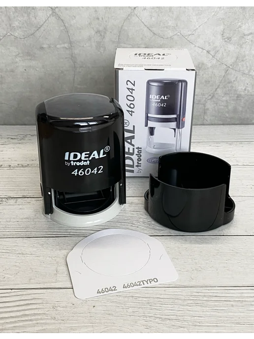 Trodat Оснастка для печати Ideal 46042 10 шт цвет черный, 5 шт, фото 4