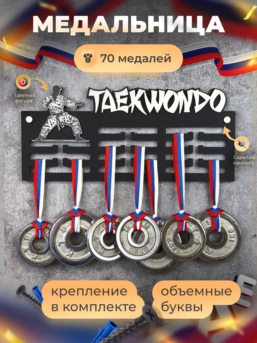Медальница Тхэквондо