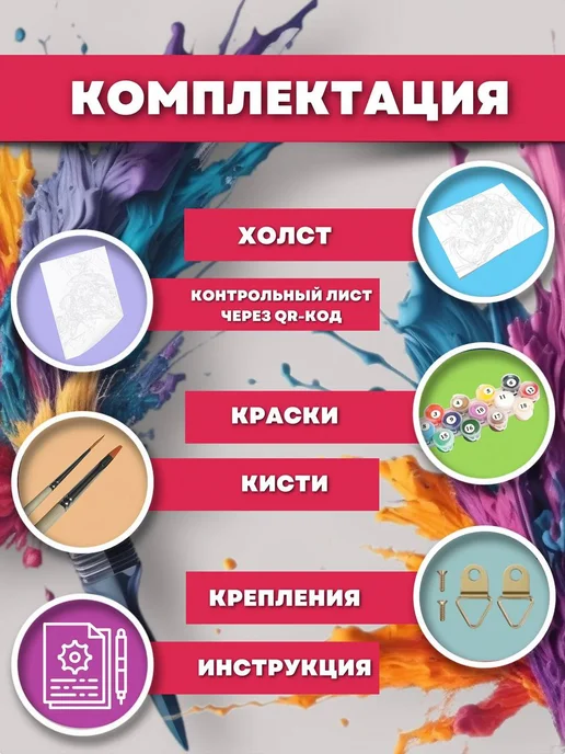 БУДЬ ХУДОЖНИКОМ Картина по номерам Скелет Отражение Девушка, белый, фото 2
