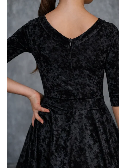 SARDANA DRESS Рейтинговое платье, бейсик тренировочное, черный, фото 4