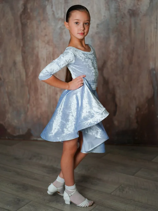 SARDANA DRESS Рейтинговое платье, бейсик тренировочное, голубой, фото 4